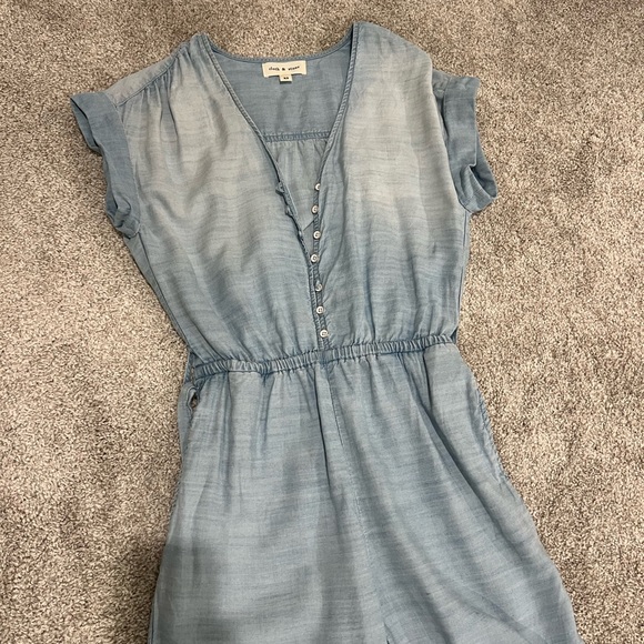 Womens xs cloth & stone jumpsuit - Picture 2 of 5